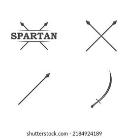 Spear Icon Vector Flat Design