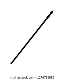 spear icon. vector illustration