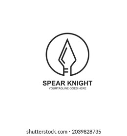 spear icon vector illustration design template web