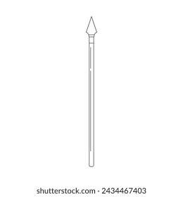 spear icon vector illustration design
