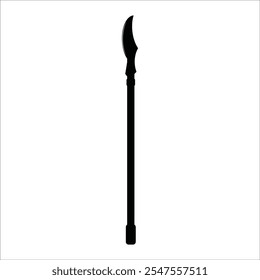 Spear icon vector illustration logo design