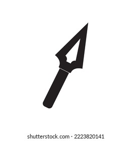 spear icon vector illustration symbol design