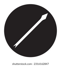 Speersymbol, Vektorgrafik-Logo-Design