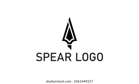 Spear logo design. Creative logo design