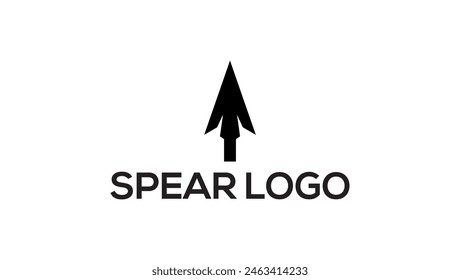 Spear logo design. Creative logo design