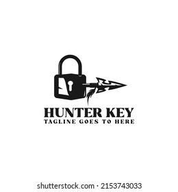 Spear Logo Design Template Vector