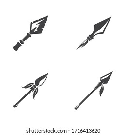 Spear Logo Icon Vector Design
