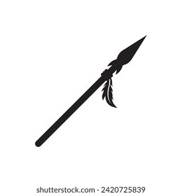 Icono de logotipo de Spear,plantilla de ilustración de vector de diseño