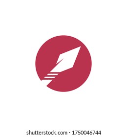 Spear logo and symbol vector design illustration