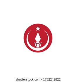 Spear Logo Template vector symbol nature