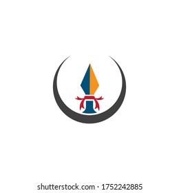 Spear Logo Template vector symbol nature