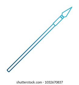 Spear medieval weapon
