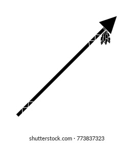 spear native american indian weapon