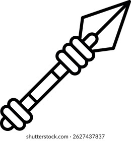 Spear New Creative Icon Design Vektor