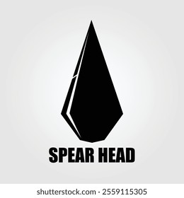 Spear and spears head icon logo vector
