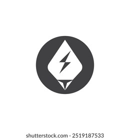 Spear vector illustration icon symbol