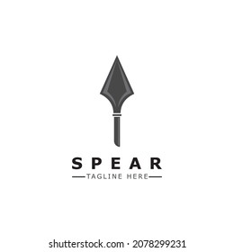 Spear vector illustration icon Template design