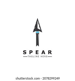 Spear vector illustration icon Template design