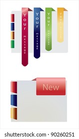 specia tickers and banners set