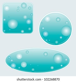 Special abstract scopes for your information . Vector