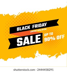 Special Black Friday, Colored Big Sale tag. The concept: price list for discounts, advertising campaign, advertising marketing sales, red tag, unique offer. Design material. Vector illustration.