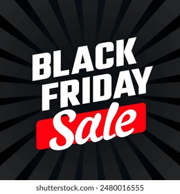 Special Black Friday, Colored Big Sale tag. The concept: price list for discounts, advertising campaign, advertising marketing sales, red tag, unique offer. Design material. Vector illustration.