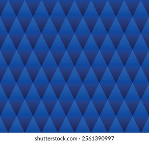 Special blue rhombus background with gradient