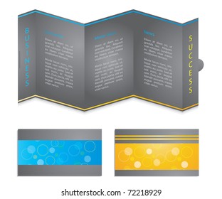 special brochure and business card design