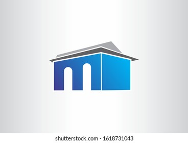 Special building. Vector icon symbol design template