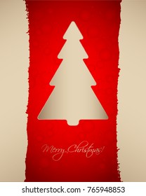 special Christmas card design, abstract background