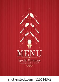 Special Christmas festive menu design