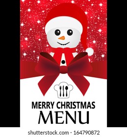 Special Christmas menu