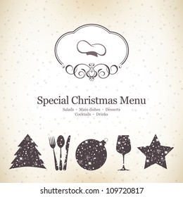  Special Christmas menu design