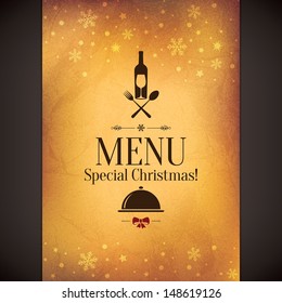 Special Christmas restaurant menu