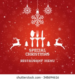 Special Christmas Restaurant Menu Design / Christmas Party Menu Design
