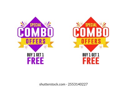 Special Combo Offers Dangler Sticker Logo Unit