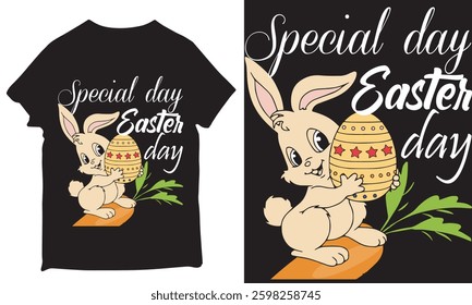 special day easter day t-shirt design 