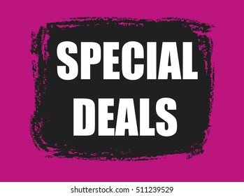 special deals banner