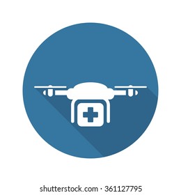 Special  Delivery Icon. Flat Design. Business Concept. Isolated Illustration.