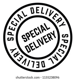 Special Delivery stamp