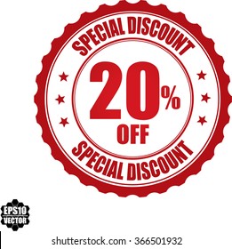 Sonderrabatt 20% auf Stempel.Vector.