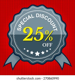 Special Discount 25% Off