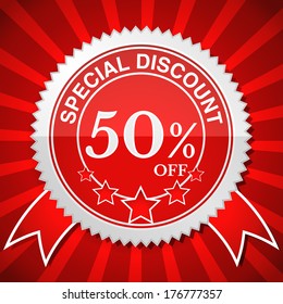 Special Discount 50% Off