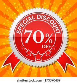 Special Discount 70% Off.