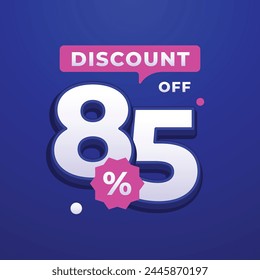 Plantilla de diseño de Anuncio de descuento especial