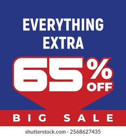 Special discount get 65% off, Flat design