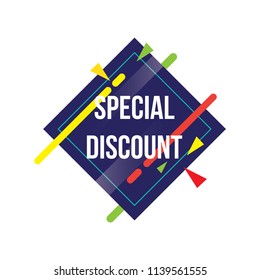 Special Discount Label