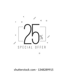 Special Discount Offer Sticker Vector Template