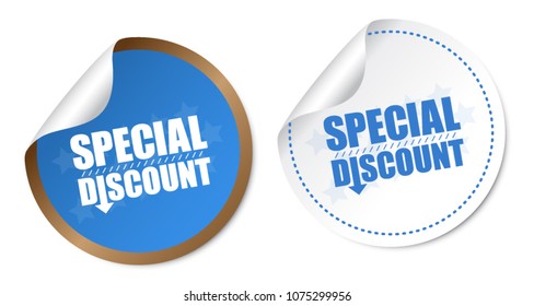 Special Discount Stickers