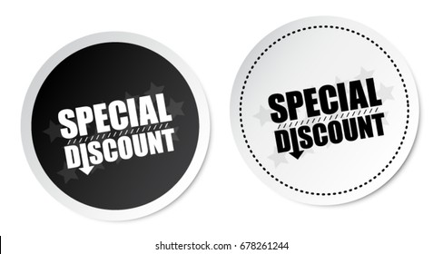 Special Discount Stickers